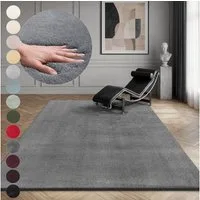 OTTO home Teppich Arabell, Kunstfellteppich, Felloptik, waschbar, rechteckig, Höhe: 16 mm, flauschig, kuschelig, Anti-Rutsch-Unterseite, Wohnzimmer, Schlafzimmer