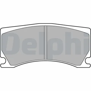 Delphi Bremsbel?ge vorne Peugeot 308 Rcz 1,6