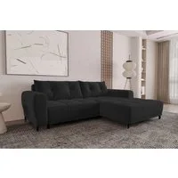 99rooms Ecksofa Massimo, Sofa L-Form, Eckcouch, mit Schlaffunktion,Rundumbezug, in Cordstoff POSO
