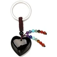 Firetti Schlüsselanhänger Schmuck Geschenk Herz, mit Edelsteinen