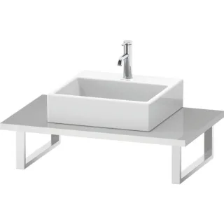 Duravit DuraStyle Konsole DS106C03535 für Aufsatzbecken, 1 Ausschnitt, Stärke 3 cm, Eiche terra