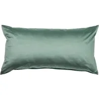 Janine Kissenbezug Colors Mako Satin, (2 Stück), mit Reißverschluss, uni Kissenhülle, feinfädig, 100% Baumwolle