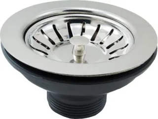 Neuesbad Ablauf mit STRAINER 3,5'' für Siphon für Granit SINKS NB1DEXZL00SC001