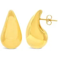 Ars-Argenti Paar Ohrhänger Luxuriöse Tropfenform Ohrringe-18K doppelt vergoldet inkl. Geschenkbox, Damen Ohrringe, Hypoallergen, Wasserfest, Nickelfrei