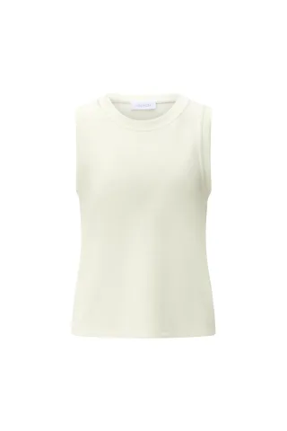 Rich & Royal - Scuba Top pearl white - Gr. - XL