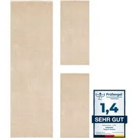 Andiamo Bettumrandung Arezzo, Höhe 16 mm, (1-tlg), Uni Farben, weicher Flor, waschbar, ideal im Wohnzimmer & Schlafzimmer