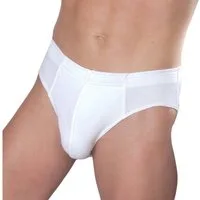 HERMKO Slip 3300 Bio-Baumwolle, Sport Slip ohne Eingriff, Dehnbund, hautnaher Schnitt