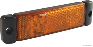 HERTH&BUSS Seitenmarkierungsleuchte, 12/24 V, LED, open end gelb - 82710328