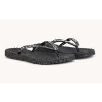 Ilse Jacobsen ILSE JACOBSEN Damen Flip-Flops CHEERFUL03G mit Strasssteinen Zehentrenner