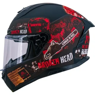 Broken Head Integralhelm Resolution Rot (XS, S)