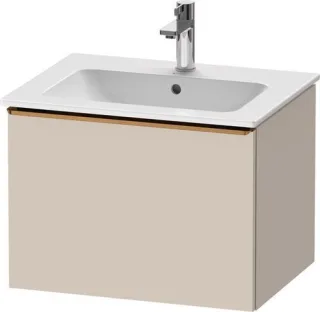 Duravit D-Neo Waschtischunterbau wandhängend Taupe Matt 610x462x440 mm - DE4261004910000 DE4261004910000