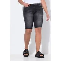 Angel of Style 5-Pocket-Jeans Jeans-Bermuda gerades Bein Ziernieten
