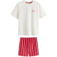Next Pyjama Happy Holidays Schlafanzug, Familienkollektion (2 tlg)
