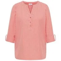 CECIL Blusenponcho Cecil / Da. Bluse / Seersucker Stripe Blouse