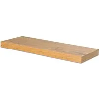 Levandeo® Wandregal, levandeo Wandboard Bobby 60cm Wildeiche Eiche Wandregal Regal Board