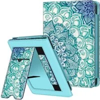 Fintie E-Reader-Hülle für Tolino Shine Color/5 (2024) & Kobo Clara Colour / BW (2024), Kickstand Hülle mit Kartenfach Handschlaufe und Auto Sleep/Wake