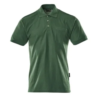 MASCOT Borneo Polo-Shirt mit Brusttasche CROSSOVER Grün L - 00783-260-03-L