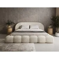 Compleo Polsterbett OMBIS, Wolkenbett mit Bettkasten und Lattenrost, Designer-Bett, MADE IN EU