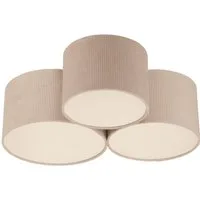 JUST LIGHT Deckenleuchte GREEN DURO, Ein-/Ausschalter, Leuchtmittel wechselbar, Warmweiß, ExklusiveE27