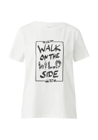 comma - T-Shirt weiß - Gr. - 36