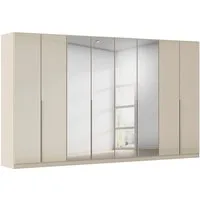 OTTO home Drehtürenschrank Kleiderschrank Kleiderschränke Schrank Garderobe AGORDO mit Glasfront (in zwei Griff-Farben, Breiten 91-405 cm) durchdachte Innenausstattung, in 8 Breiten und 2 Höhen MADE IN GERMANY