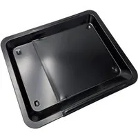 Meinposten Backblech ausziehbar antihaftbeschichtet Carbonstahl, Metall, (1-St), antihaftbeschichtet