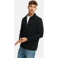 INDICODE Langarmhemd Herren INNemoto Zip Herrenhemd Langarm Leichtes Zip-Hemd mit Brusttaschen