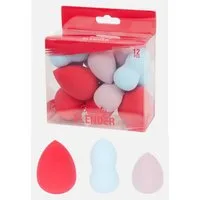 Spectrum Schwämmchen Make-Up-Blender Beauty Sponges Make-up-Schwämme, Set, 12 tlg., Set