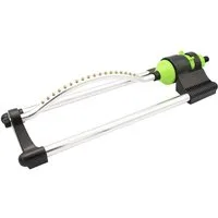 Stabilo Sanitär Viereckregner Rasensprenger für Flächenberegnung 228m² mit Steckkupplung, (Komplett-Set, kein Set), Gleichmäßige Flächenberegnung