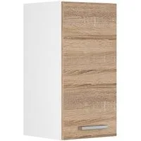 Vicco Hängeschrank R-Line, Sonoma/Weiß, 30 cm (1-St)