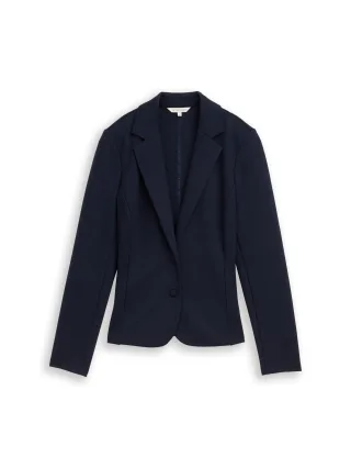 Tom Tailor - Slim Fit Blazer mit Eingriffstaschen sky captain blue - Gr. - XXL