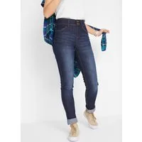 bonprix Slim-fit-Jeans Skinny fit Passform, mit Eingrifftaschen und Gesäßtaschen