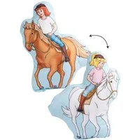 United Labels® Dekokissen Bibi & Tina - Freundschaft - 37 x 26cm