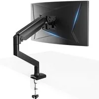 GTPLAYER Monitor-Halterung monitor arm monitorhalter für 13 bis 32 Zoll Bildschirme, Hält 2~10 kg, (Höhenverstellbare mit Neigungen, Schwenken, Dreht, VESA 75 & 100 mm)