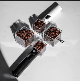 Rechargeable Coffee Bean Measuring Spoon Portable Electronic Coffee Scale Measuring Spoon Built-in Level Gram Scale Rech