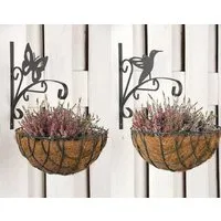 Lifetime cooking Doppelhaken 2er Set Lifetime Garden Haken 29 x 2 x 30 cm