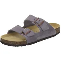 AFS-Schuhe 310083 Zweischnaller Pantolette für Herren mit Fußbett, bequeme Sandalen aus Leder
