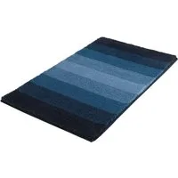 MEUSCH Badematte Palace, Badvorleger, Badezimmer Teppich, Höhe 23 mm, rutschhemmend beschichtet, fußbodenheizungsgeeignet, Kunstfaser, rechteckig, Badteppich, gestreift, mit Farbverlauf, waschbar
