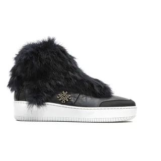 Mr&Mrs Italy Blaue Baumwoll Damen Sneakers
