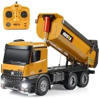Esun RC-Truck Modell baufahrzeuge Rc Dump Truck 1:14 LKW 10 Kanal Kipplader, 10 Kanäle