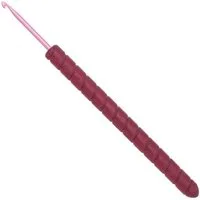 addi Häkelnadeln addiUnicorn Purpleheart Häkelnadeln 2,0 - 6,0 mm aus Amarantholz, 16 cm Häkelnadel in Größen von 2,0 bis 6,0 mm, Häkelnadel, Amarantholz, Aluminium, Purpleheart