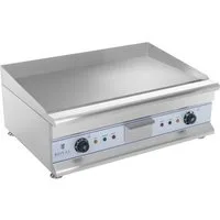 Royal Catering Elektrogrill Elektro Grillplatte 60cm Glatt Griddleplatte Griddle Bräter Grill, 6400 W