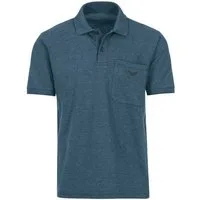 Trigema Poloshirt TRIGEMA Polohemd mit Brusttasche (1-tlg)