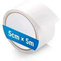LuxusKollektion Klebeband Reparaturklebeband für Gewebeplanen Zelt 5CM X 5M Transparent PET