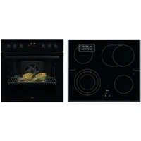 AEG Elektro-Herd-Set Serie 5000 OO21HSPB, Pyrolyse-Selbstreinigung, Mit 45 Automatikprogrammen mühelos kochen – der Ofen führt zum Ziel