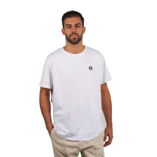 Oversize SPRBCO-001 Herren T-Shirt mit kurzen Ärmeln und rundem Kragen