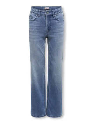 KIDS ONLY - KOGJUICY-WAUW HW WIDE DNM GUA113 NOOS Medium Blue Denim - Gr. - 146