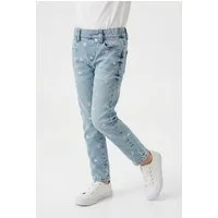 s.Oliver Junior Regular-fit-Jeans mit Print
