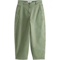 Next Chinohose Chinohose mit Barrel-Leg (1-tlg)