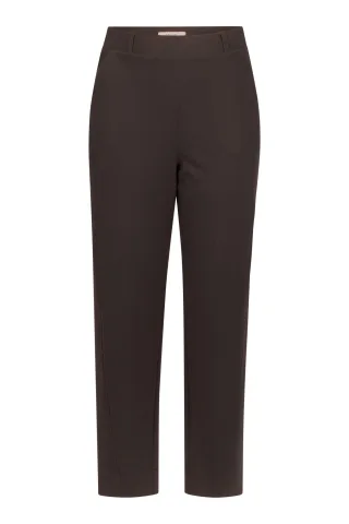 Studio Anneloes - Marlise barrel trousers espresso - Gr. - XS